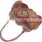 designer women leather handbag medium size cowhells material fantastic design