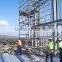 Hot dipped Galvanized H ladder frame scaffolding used for construction