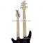 china electric guitar 5 string double neck bass