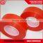 Free sample 28 micron Red Transprent Pet Coated Film Roll
