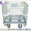warehouse rack heavy duty mesh box wire cage metal bin storage cage factory supplier
