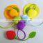 Design hot-sale 2015 newly silicone tea infuser