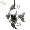 Metal Ceramic Fish Shape Creative 2016 Plant Pots Garden