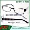 2015 New trendy stainless steel frame reading glasses; Classical eyewearglasses;Design optics frame reading glasses