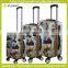 ABS+PC Hard Trolley Luggage with colourful heart printing