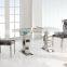 2016 ultra modern home furniture 201brushed stainless steel dining table