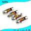 Hot selling C5w bulb festoon canbus 12V 3cree 36mm 39mm led car light