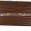 Brown color wavy crystal glass mosaic tile for kitchen decorative mosaic backsplash ,factory mosaic tiles (PMZ060-2)