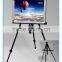 Telescopic Easel Tripod Display Stand, Folding metal black easel display stand