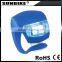2015 Hot Sale China Factory Colorful Led Silicone Bycicle Light