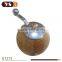 ball shape acacia wood pepper mills