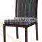 Hot-sale eco-friendly black patterned church chair
