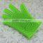 Silicone Gloves Heat-resistant Oven Grilling BBQ Gloves for Cooking, Baking, Potholder