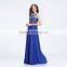 New design fashion floor length sleeveless sexy formal evening dress