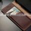 Factory Price Lichee Grain Phone case For Sony Xperia Z4 Genuine Wallet leather flip case with Card Slots