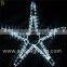 Outdoor christmas tree decorations, new design star motifs