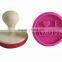Hot Selling Food Grade Removable Embossed Silicone Cookie Stamp