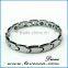 Bio magnetic tungsten steel bracelet with Hematite