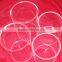 Customized size heat resistant borosilicate glass tube open end