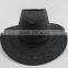 New Fashion LEATHER COWBOY Leather Western Cowboy Hat