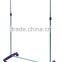 Single Silver Chrome Cloth Garment Rack clothes hanging stand purple color