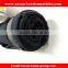 black non-woven fleece airline blanket
