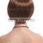 Wholesale price offer Ladies dark gold very short bob hair wigs for black women