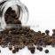 black and white pepper
