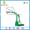 Steel base portable basketball stand with high quality for playground