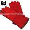 BSSAFETY 13"14"16" heat resistant cow leather welding gloves from china  suppliers
