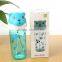 300ml/350ml Cartoon students Eco-friendly BPA free plastic water bottle,sports bottle with customized logo