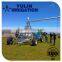 2017 Yulin Four Whlee Linear Move Rotating Pivot Irrigation Machine With Diesel and Pump