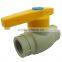 Plastic Injection PPR Ball Valves for Irrigation