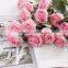 High Quality rose Flower Artificial silk flower Real Touch fragrance PU Factory wholesale