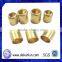 High precision CNC machining brass spacer brass bushing