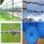 barbed wire length per roll / weight barbed wire ( factory )