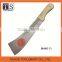 carbon steel machete with plastic or wooden handle