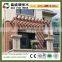Eco-friendly Composite Outdoor WPC Pergola easy install round pergola