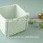 new unique design hollowed out White ceramic decorating vase for home