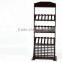 Best-selling Color Painting Large Wooden Wine Rack