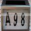 FQ-133 Useful and Environmental led solar power of house numbers led solar power address numbers light