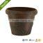 big fashionable plain coloful hotel cheap aluminium garden planter