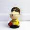 Wholesale custom resin cute hero bobble head for sale