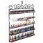 5 Tier Black Metal Scrollwork Design Nail Salon Polish Display Rack