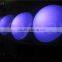Led plastic outdoor led light ball changing colormodern hotel ceiling lamp