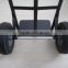 industrial garbage pallet truck trailer dolly hand trolley