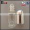 cosmetics clear bullet shape roll on perfume bottle glass 3ml mini vial essential oil tube glass roll bottle china suppliers