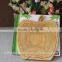 100% Bamboo Made Apple Shape Folding Fruit Basket