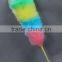 plastic handle with high density colorful pp static duster