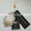 China custom gold stamping logo of jeans hang tag